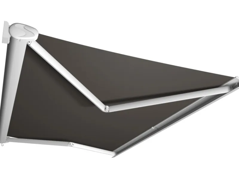 Kassettenmarkise Perform 500 x 300 cm Gestell Tuch Grau* New