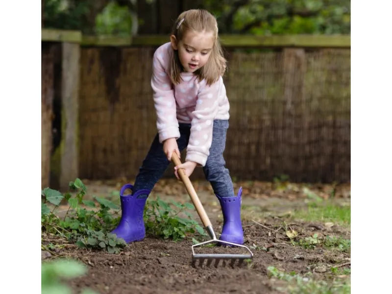 Kinder Kent und Stowe Spaten|Bodenbearbeitung|Kent & Stowe Kinder-Gartenrechen 84 cm