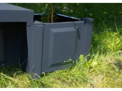 KHW Gartenbänke|Gartenbank Berlin mit Pflanzkästen