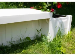 Gartenbank Berlin mit Pflanzkästen*KHW Clearance