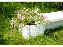 Gartenbank Berlin mit Pflanzkästen*KHW Clearance