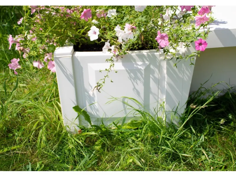 Gartenbank Berlin mit Pflanzkästen*KHW Clearance