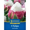 Kiepenkerl Spaten|Blumenzwiebel Profi-Line Gefüllte späte Tulpe Ice Cream 5 Stück