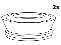 Ersatz-Dichtung für Schnellkupplung 2 Stück*Kirchhoff Outlet
