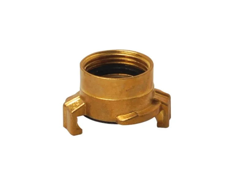 Kirchhoff Schlauch Kupplungen|Schnellkupplung-Gewindestück Messing 30,3 mm (1"IG) Blank