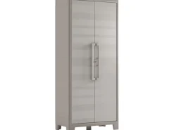 Kunststoffschrank Gulliver Sandbeige 80 x 44 x 182 cm 4 Böden*KIS Hot