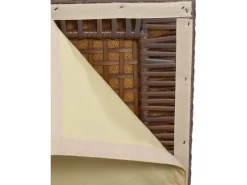 Auflagenboxen|Kissenbox Davenport Braun 49 cm x 108 cm x 46 cm