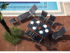 Klappsessel Vigo mit verstellbarer Rückenlehne aus Textilen* Hot