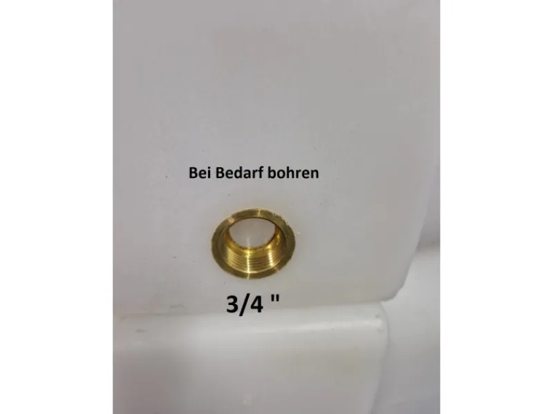 KMND Regenwasser-Nutzung|150L Rechteckig Trinkwasser Wassertank V