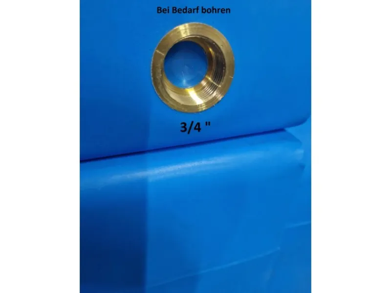 KMND Regenwasser-Nutzung|300L Rechteckig Trinkwasser Wassertank