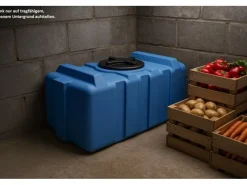 KMND Regenwasser-Nutzung|300L Rechteckig Trinkwasser Wassertank