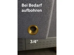 KMND Regenwasser-Nutzung|80L Rechteckig Trinkwasser Wassertank V