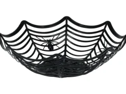 Weitere Anlässe|Korb aus PP-Material 27,5 cm x 27,5 cm x 8cm schwarz/orange/lila