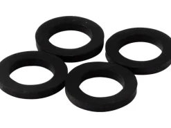 KÖRO Schlauch Kupplungen|Gummi-Ring 15 mm x 24 mm x 3 mm für Kupplungen 3/4" Selbstklebend 4 Stück