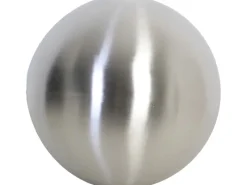 Kugel aus Edelstahl Ø 19 cm Silber glänzend* Discount