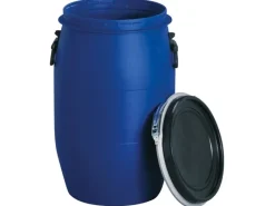 Graf Weitere Gartenhelfer|Kunststoff-Weithalsfass 60 L Blau lebensmittelecht mit UN-Kennzeichnung