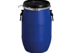 Kunststoff-Weithalsfass 30 L Blau lebensmittelecht mit UN-Kennzeichnung*Graf Sale