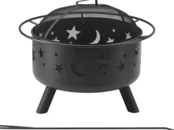 Feuerkorb Stars & Moon Schwarz*Landmann New