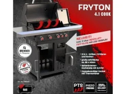 Gasgrill GG-II-492BKDE 120 cm Schwarz*Landmann Best