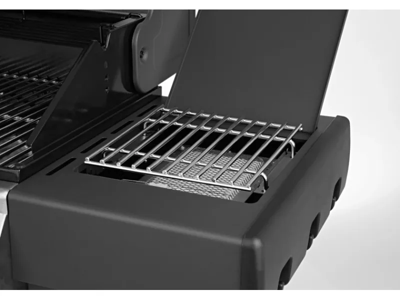 Landmann Gasgrills|Gasgrillwagen GG-IV-510SSDE Schwarz-Edelstahl