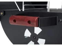 Landmann Holzkohlegrills|Holzkohle-Grillwagen Black Taurus 440 mit höhenverstellbarem Kohlerost