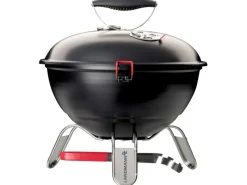 Landmann Kugelgrills|Holzkohlegrills|Holzkohle-Kugelgrill Piccolino Ø 34 cm Matt Schwarz