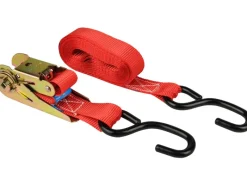 Spanngurt mit Ratsche und S-Haken 250 kg*LAS Clearance