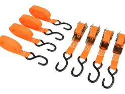 LAS Rechen|Spanngurt-Set mit Ratsche und Haken