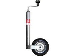 LAS Quads|Vollgummi-Stützrad mit Kurbel