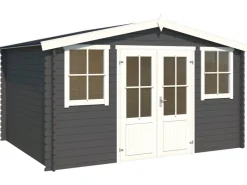 Kinder Kinder-Gartengeräte|Lasita Holz-Gartenhaus Dallas 410,9 cm x 312 cm