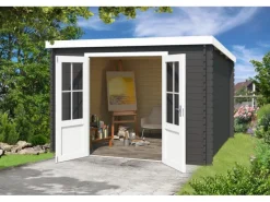 Lasita Holz-Gartenhaus Miami 312 cm x 319 cm* Hot