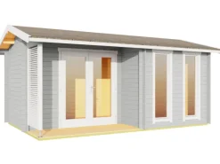 Kinder Kinder-Gartengeräte|Lasita Holz-Gartenhaus Riverside 540 cm x 357,1 cm