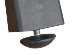 Leco Gartenschränke|Balkonmöbel|Gartenschrank Momo 95 cm Grau-Weiß