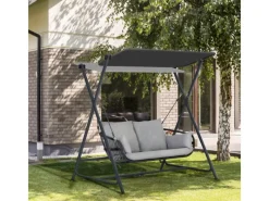 Leco Hollywoodschaukeln|Hollywoodschaukel Marie Anthrazit