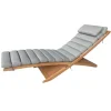 Sonnenliege Grazia Inklusive Auflage Eukalyptusholz*Leco Online