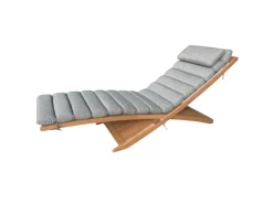 Sonnenliege Grazia Inklusive Auflage Eukalyptusholz*Leco Online