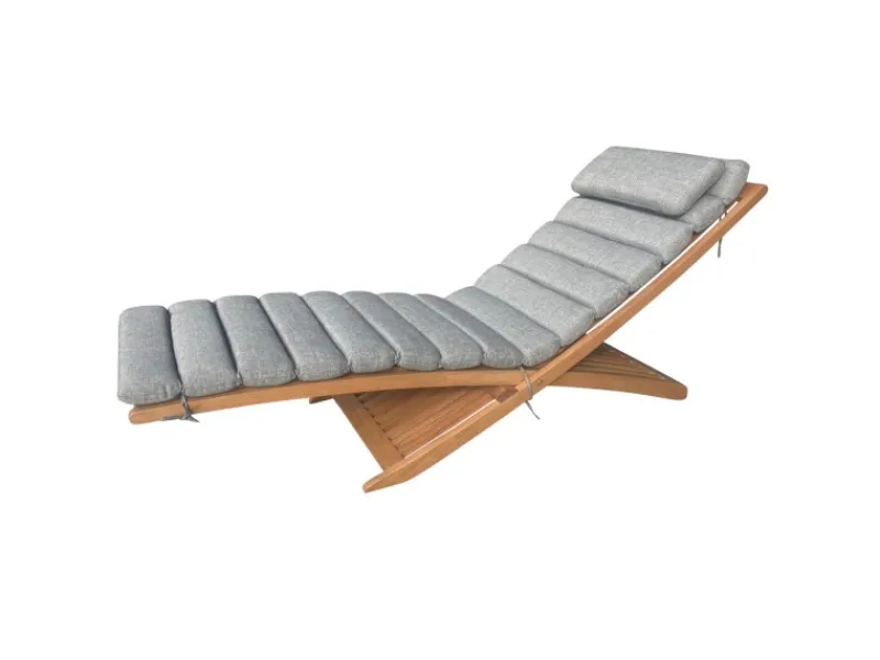 Sonnenliege Grazia Inklusive Auflage Eukalyptusholz*Leco Online
