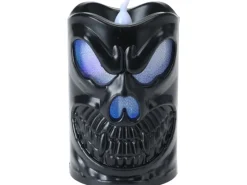 Weitere Anlässe|LED-Kerze Halloween-Design mit Kürbisgesicht 6 cm x 6 cm x 9 cm PP-Material