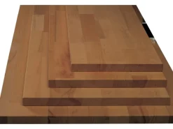 Leimholz Akazie/Rnie 200 cm x 40 cm x 1,8 cm FSC®*OBI Hot