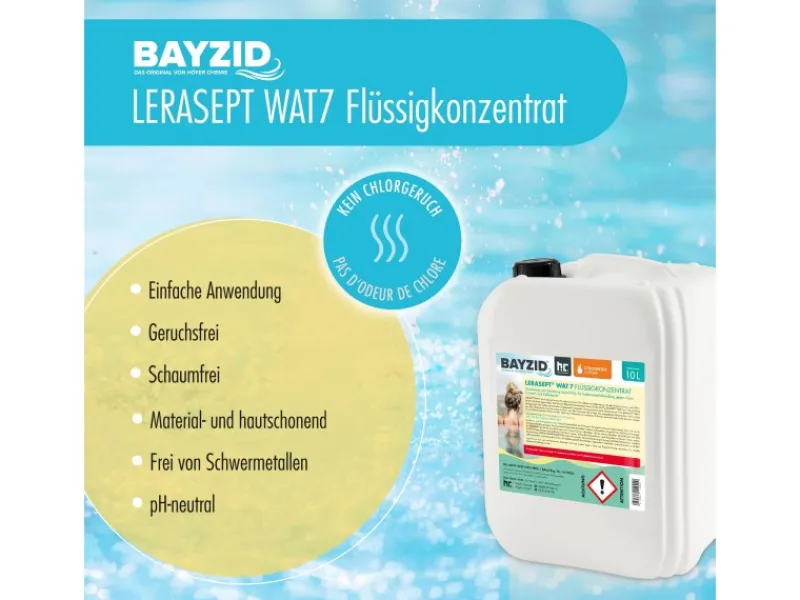 Lerasept Wat 7 Aktivsauerstoff 40 x 10l* New