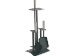 Lienbacher Besen|Kamingarnitur 3-teilig Anthrazit beschichtet