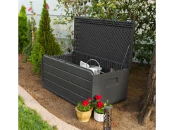 Kissen- & Auflagenbox 72 cm x 147,1 cm x 63,6 cm Anthrazit 515 l*Lifetime Online