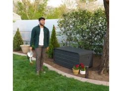 Kissen- & Auflagenbox 72 cm x 147,1 cm x 63,6 cm Anthrazit 515 l*Lifetime Online