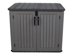 Lifetime Mülltonnenboxen|Gartenschränke|Kunststoff Mülltonnenbox & Geräteschrank Phil Grau