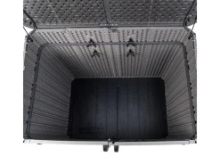 Lifetime Mülltonnenboxen|Gartenschränke|Kunststoff Mülltonnenbox & Geräteschrank Phil Grau