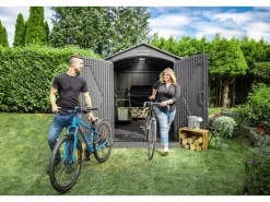 Kunststoff-Gerätehaus Luna 5,81 m²*Lifetime Sale