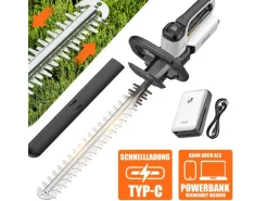 Litheli Heckenscheren|U20 Akku-Heckenschere 20V EGT040070 inkl. Akku 2.0Ah