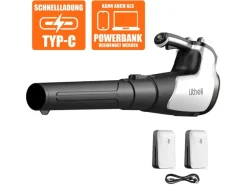 Litheli Laubbläser|U20 Akku-Laubbläser 2 x 20 V EGT060061 inkl. 2 x Akku 4.0 Ah