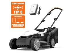 Litheli Rasenmäher|U20 Akku-Rasenmäher 20 V EGT010157 inkl. Akku 4.0 Ah