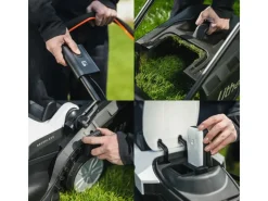 Litheli Rasenmäher|U20 Akku-Rasenmäher 20 V EGT010157 inkl. Akku 4.0 Ah